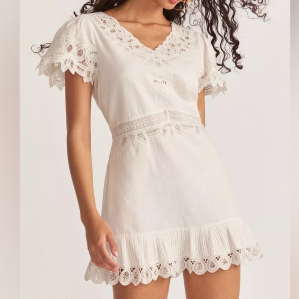 LoveShackFancy Eyelet Dress